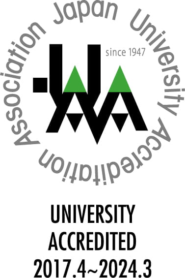 University Accreditation Association Japan UNIVERSITY ACCREDITED 2017.4?2024.3